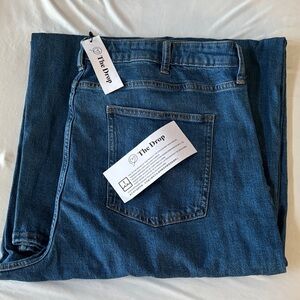 The Drop Men's Denim Straight Jeans